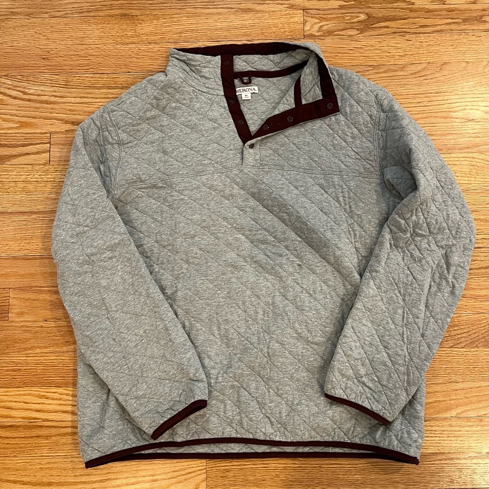 Quilted Merona pullover